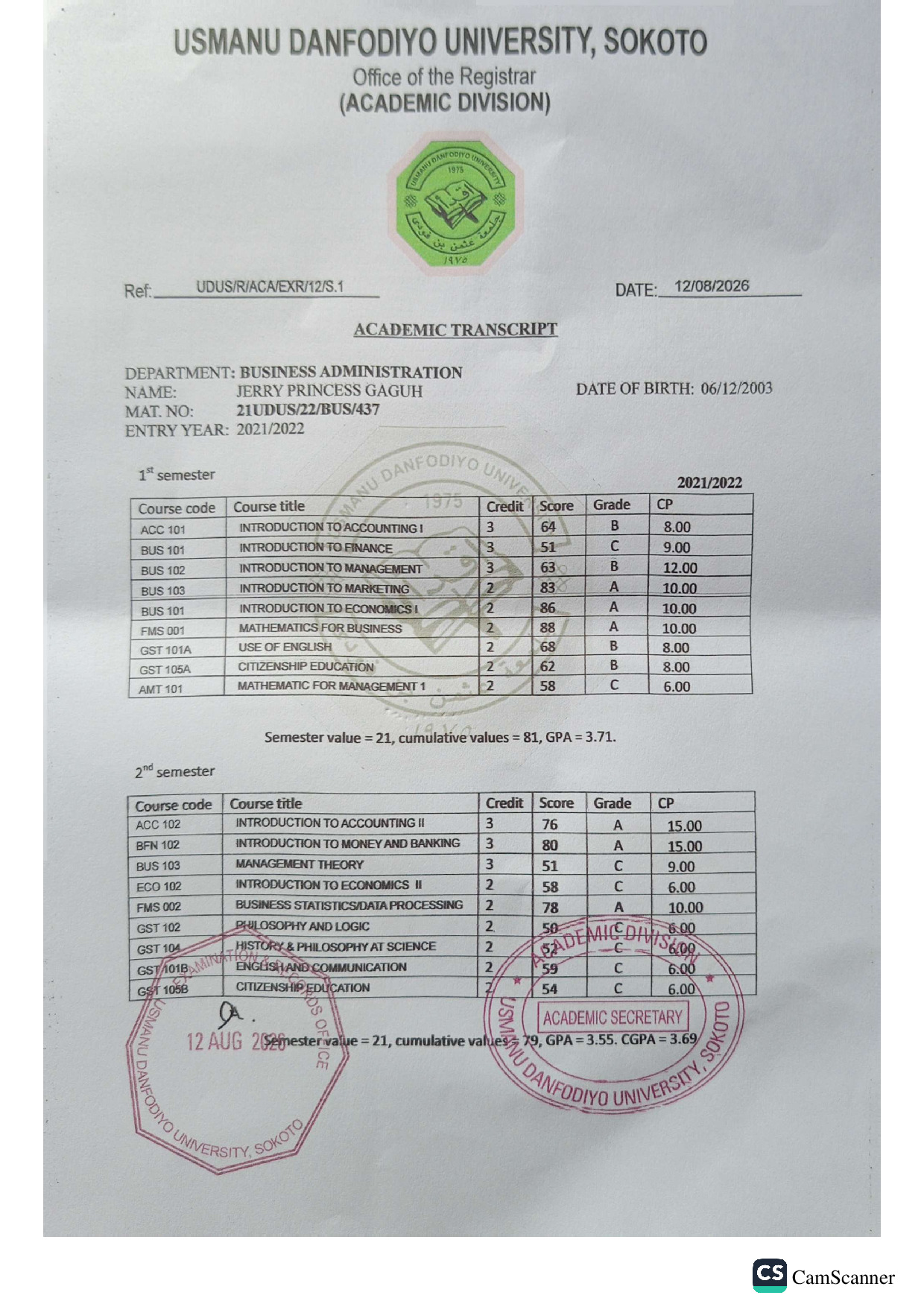 Document Page 1